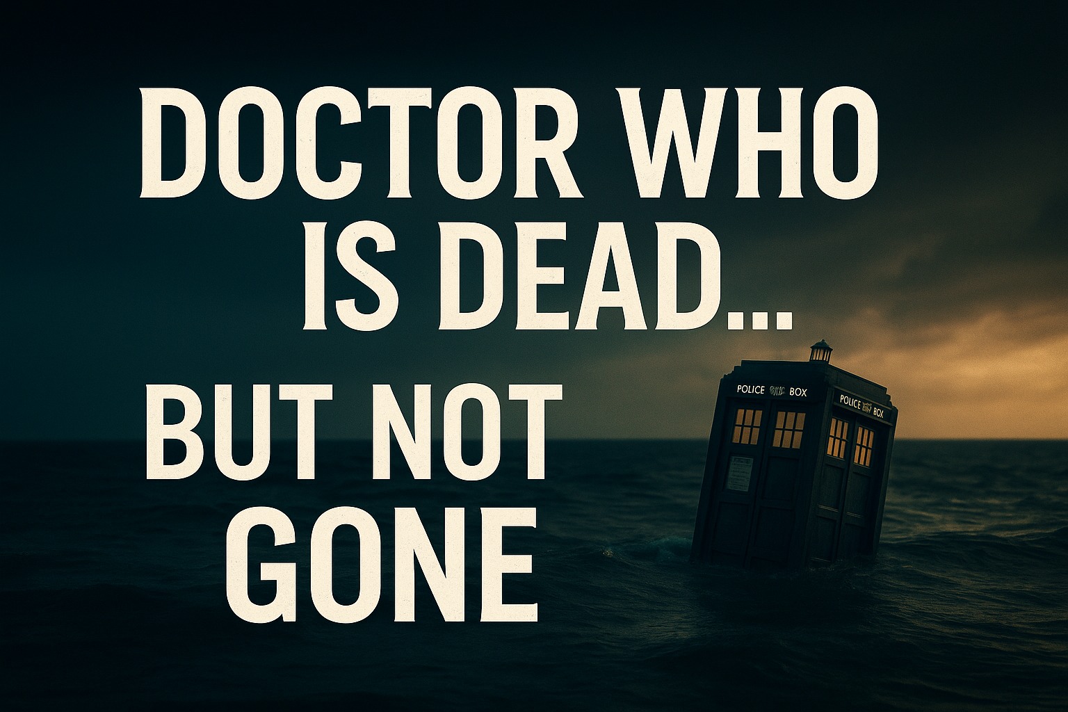 Doctor Who Is Dead in the Water — and That’s Exactly What It Needs