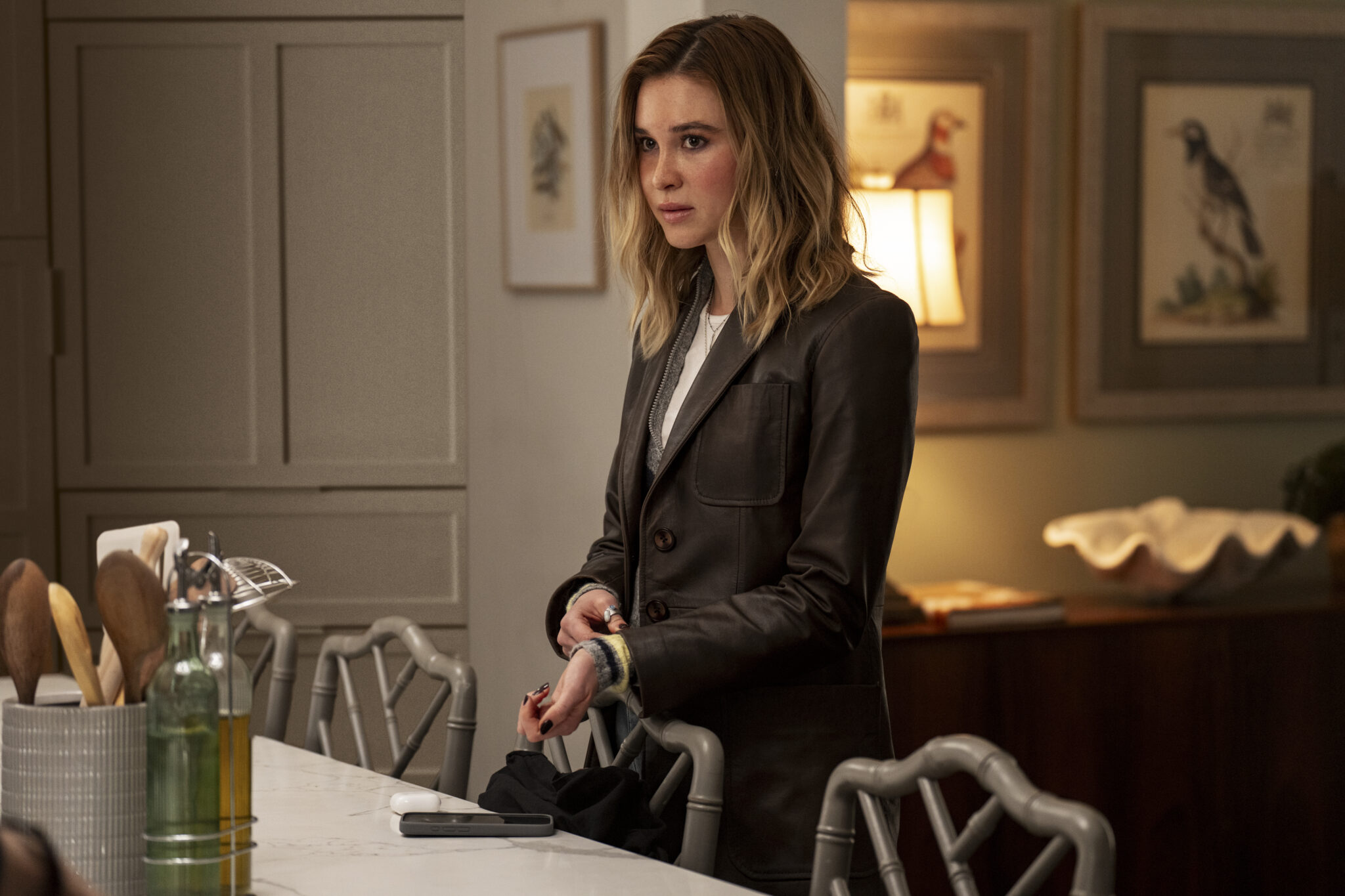 Phone call suspense — “Scream 7” still