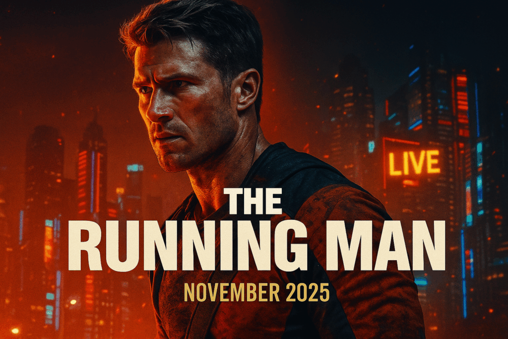 The Running Man AI Poster