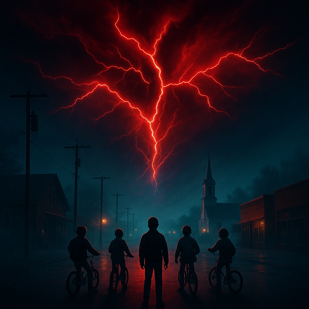 Stranger Things Final Chapter AI poster