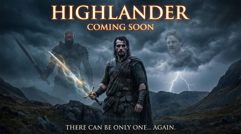 Highlander AI Poster Concept