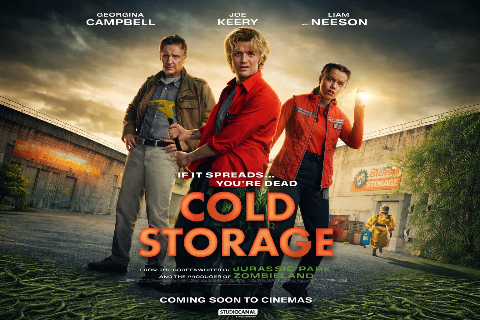 “Cold Storage” Review: Liam Neeson Faces Fungal Armageddon in a Lean, Lurid Creature Thriller