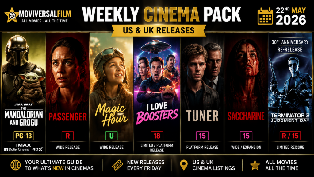 May 22 2026 Cinematic Releases UK and US AI Poster
