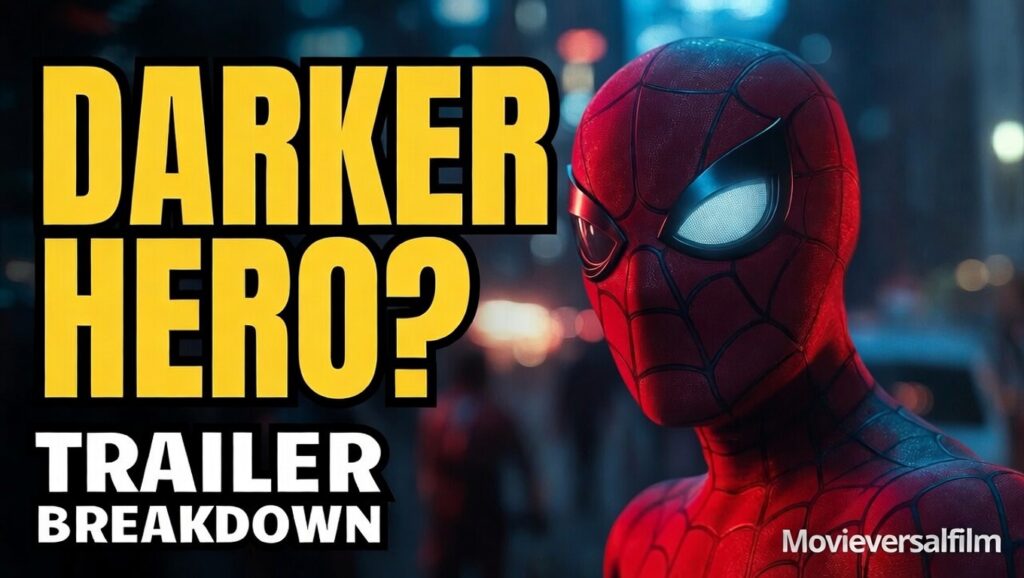 Spider-man Band New Day Trailer Breakdown AI Poster