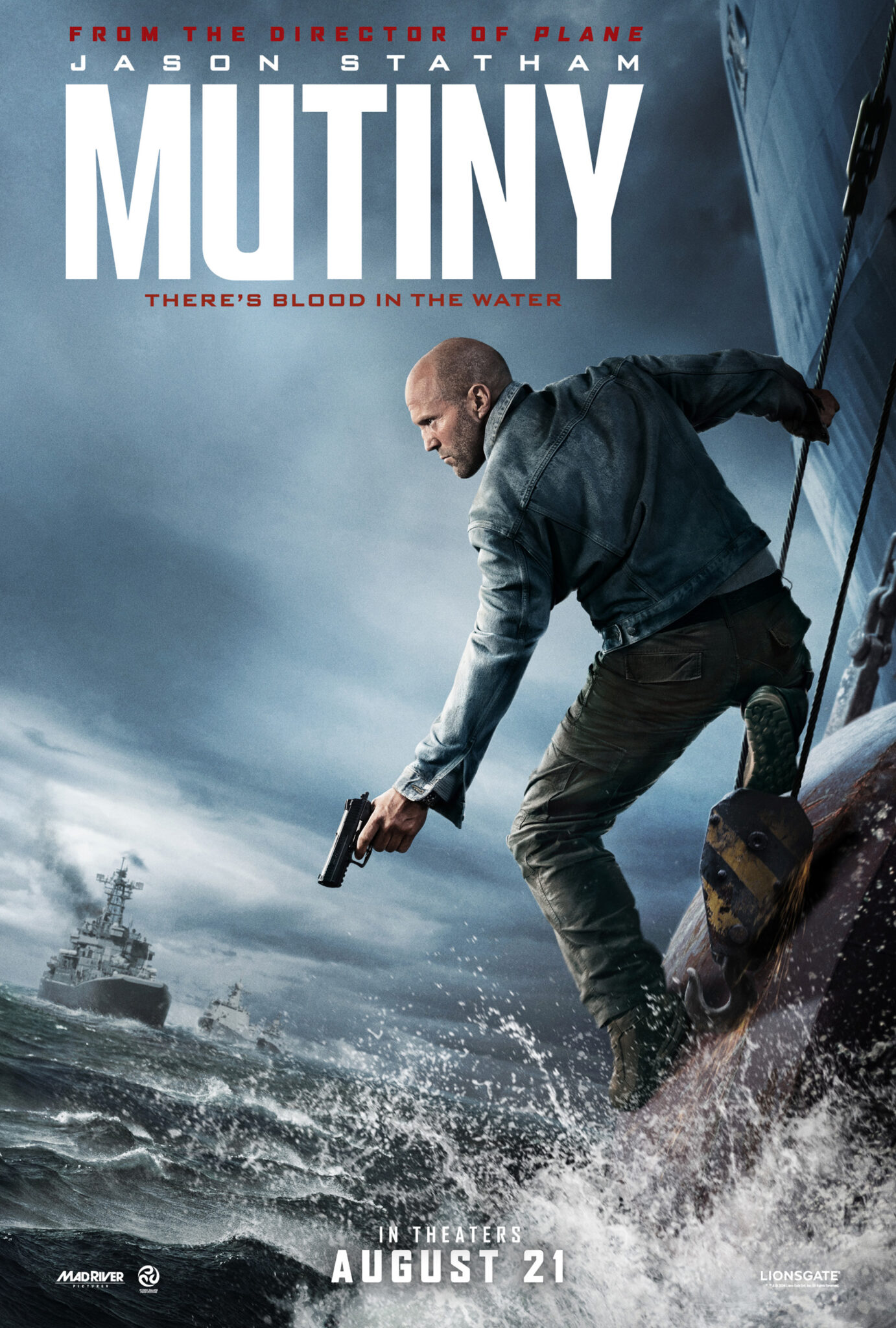 Official Mutiny poster featuring Jason Statham