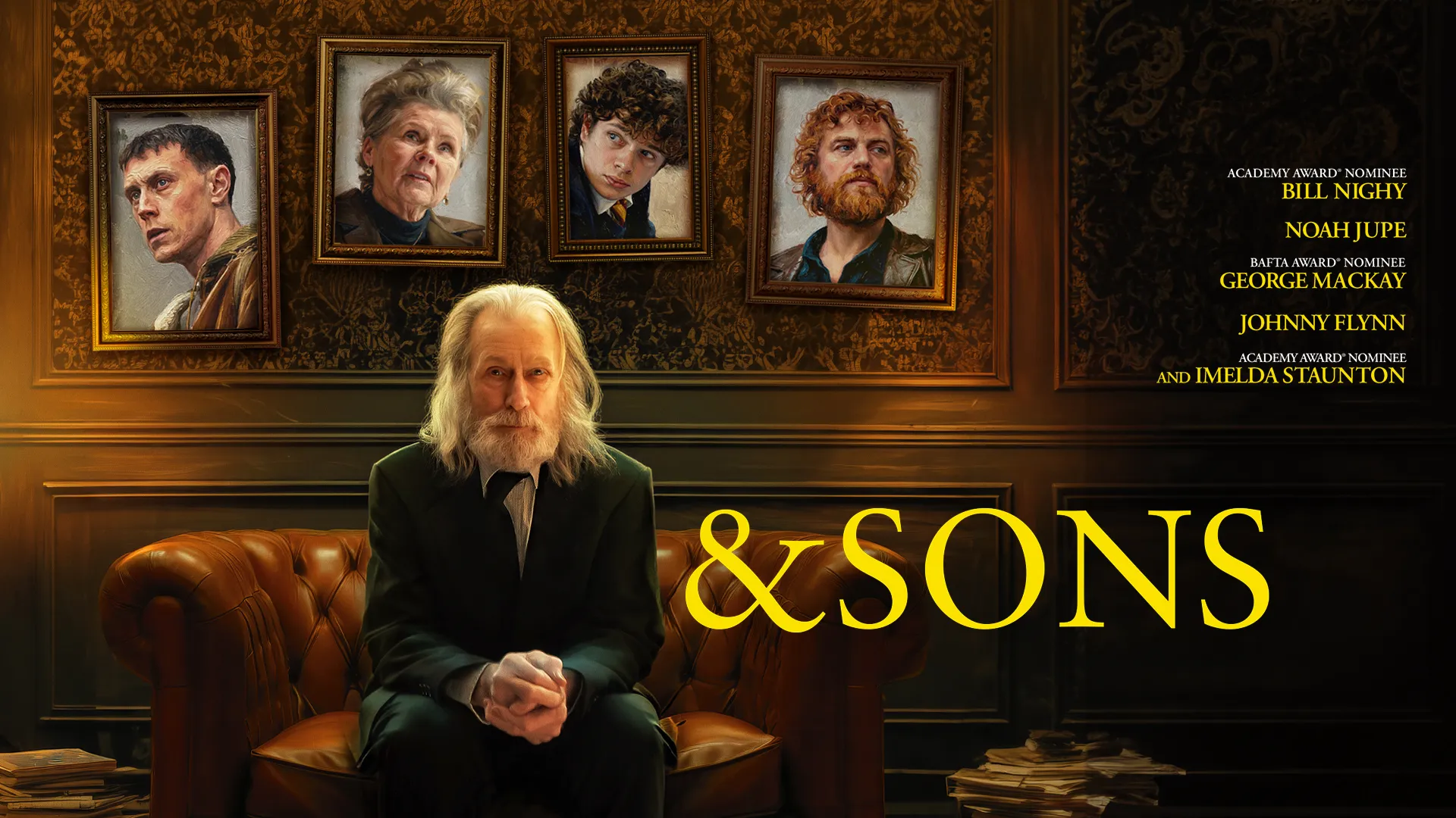 Official poster for & Sons (2026)