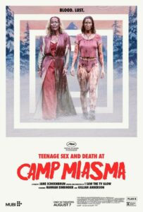 Official poster for Teenage Sex and Death at Camp Miasma (2026)