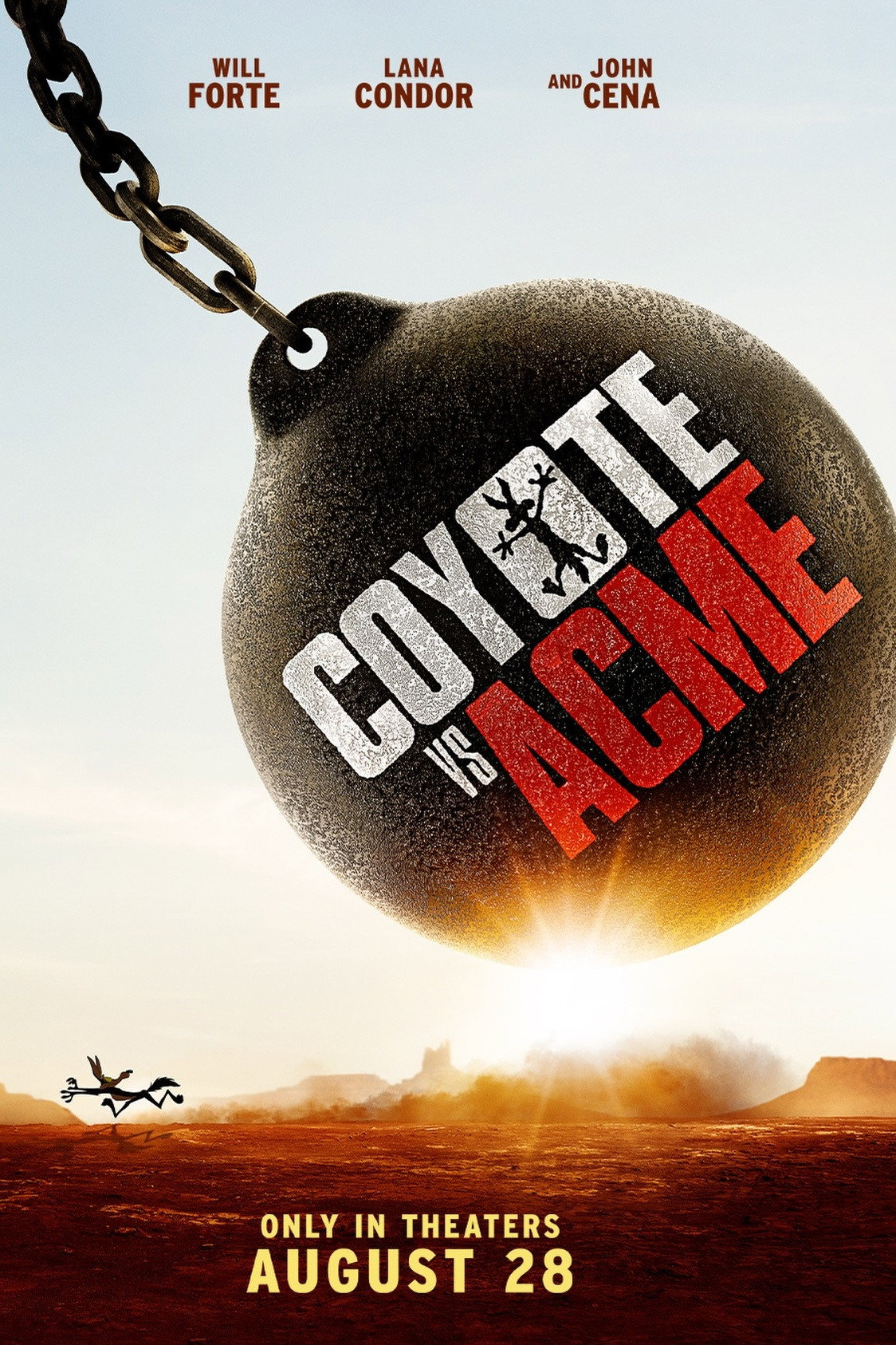 Official poster for Coyote vs. Acme (2026)