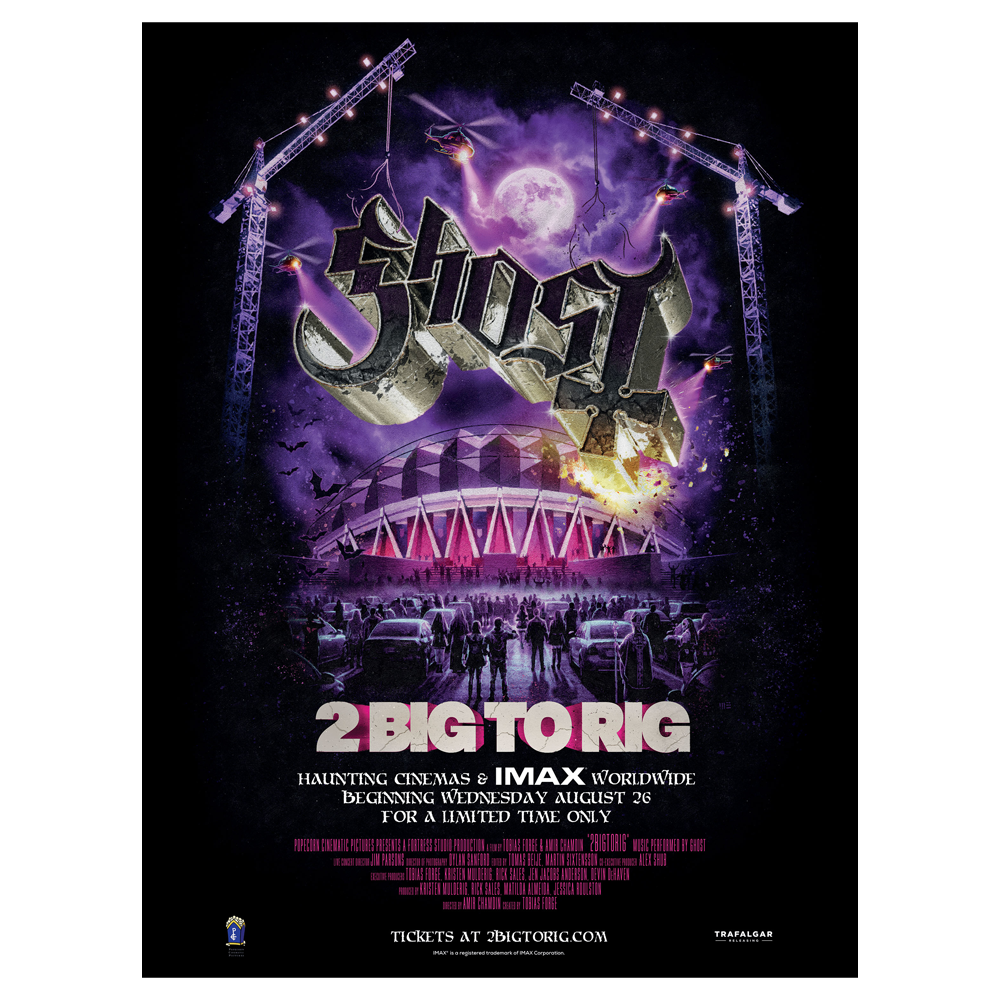 Official poster for GHOST: 2 Big To Rig (2026)