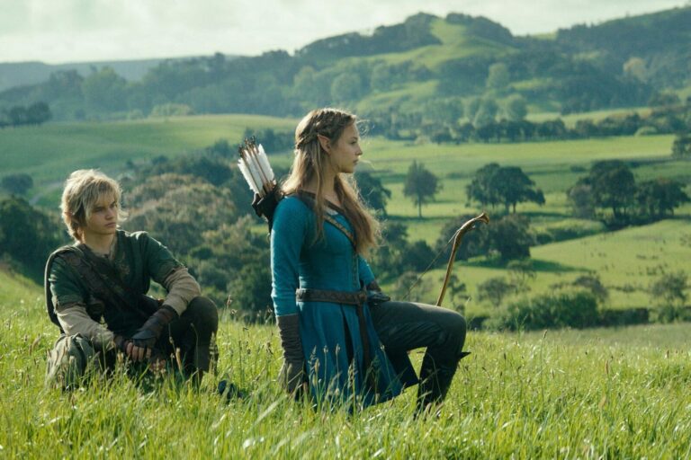 Official first-look image of Link and Zelda in the live-action Legend of Zelda film