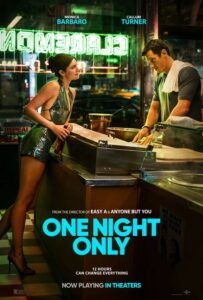 Official poster for One Night Only (2026)
