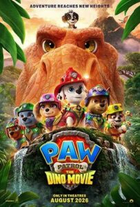 Official poster for PAW Patrol: The Dino Movie (2026)