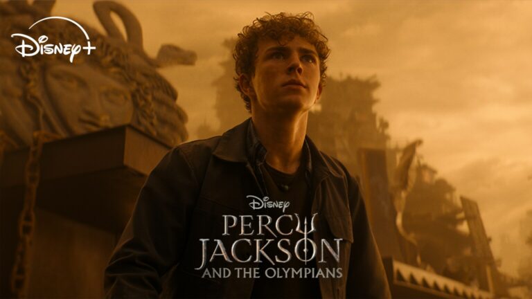 Walker Scobell as Percy Jackson in season three of Percy Jackson and the Olympians