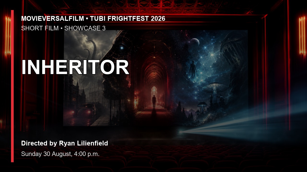 INHERITOR short-film preview artwork for Tubi FrightFest 2026