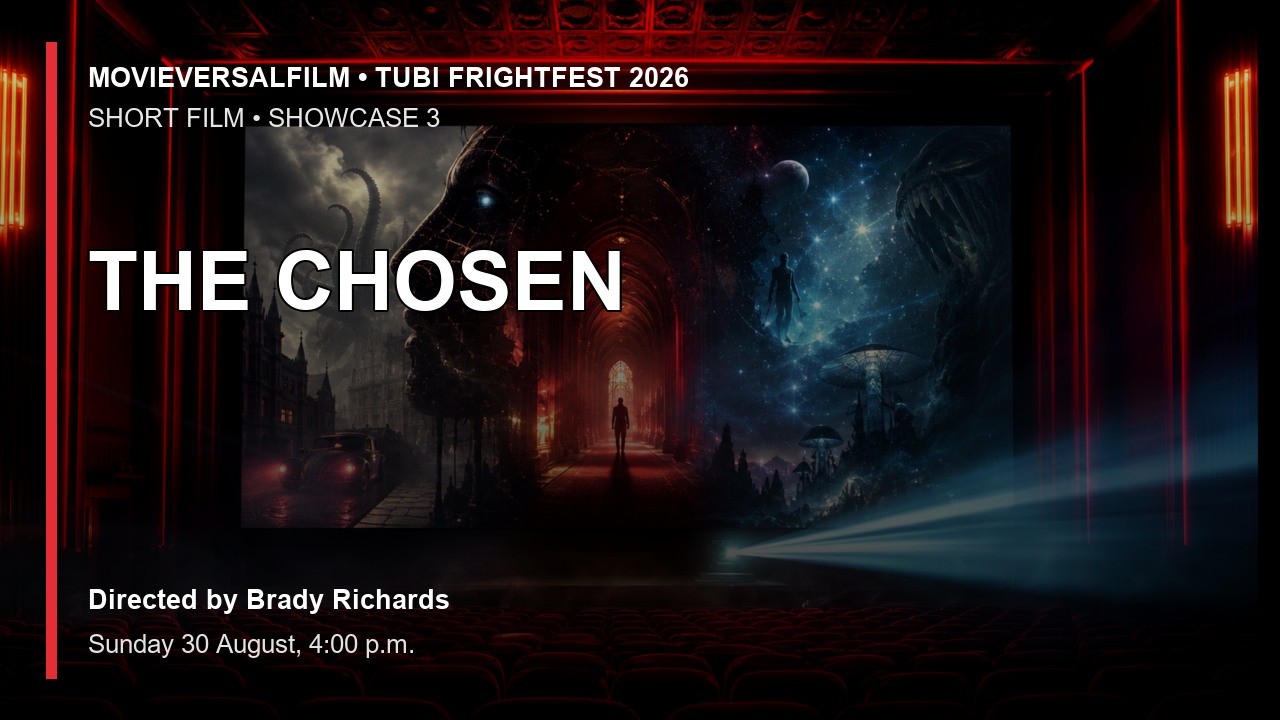 THE CHOSEN short-film preview artwork for Tubi FrightFest 2026