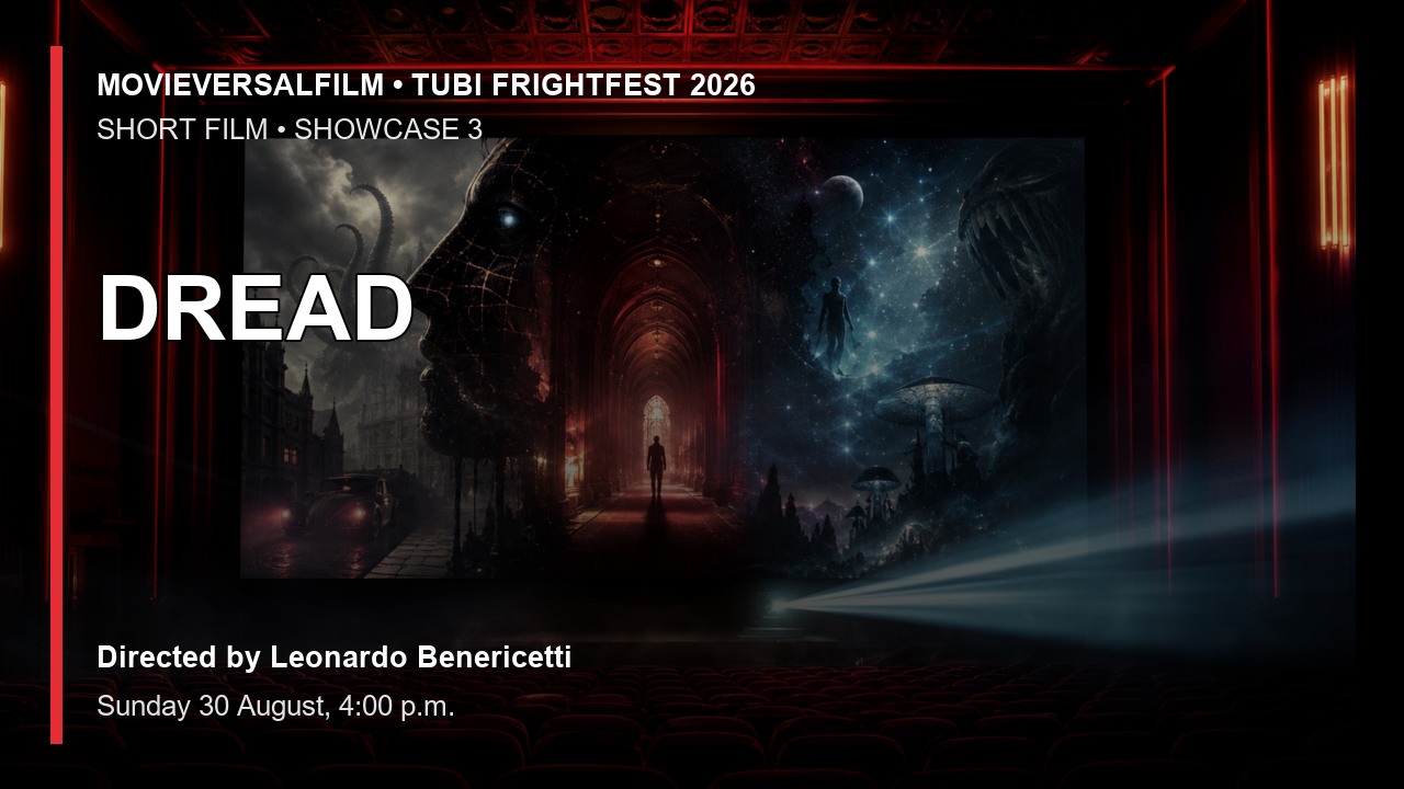 DREAD short-film preview artwork for Tubi FrightFest 2026