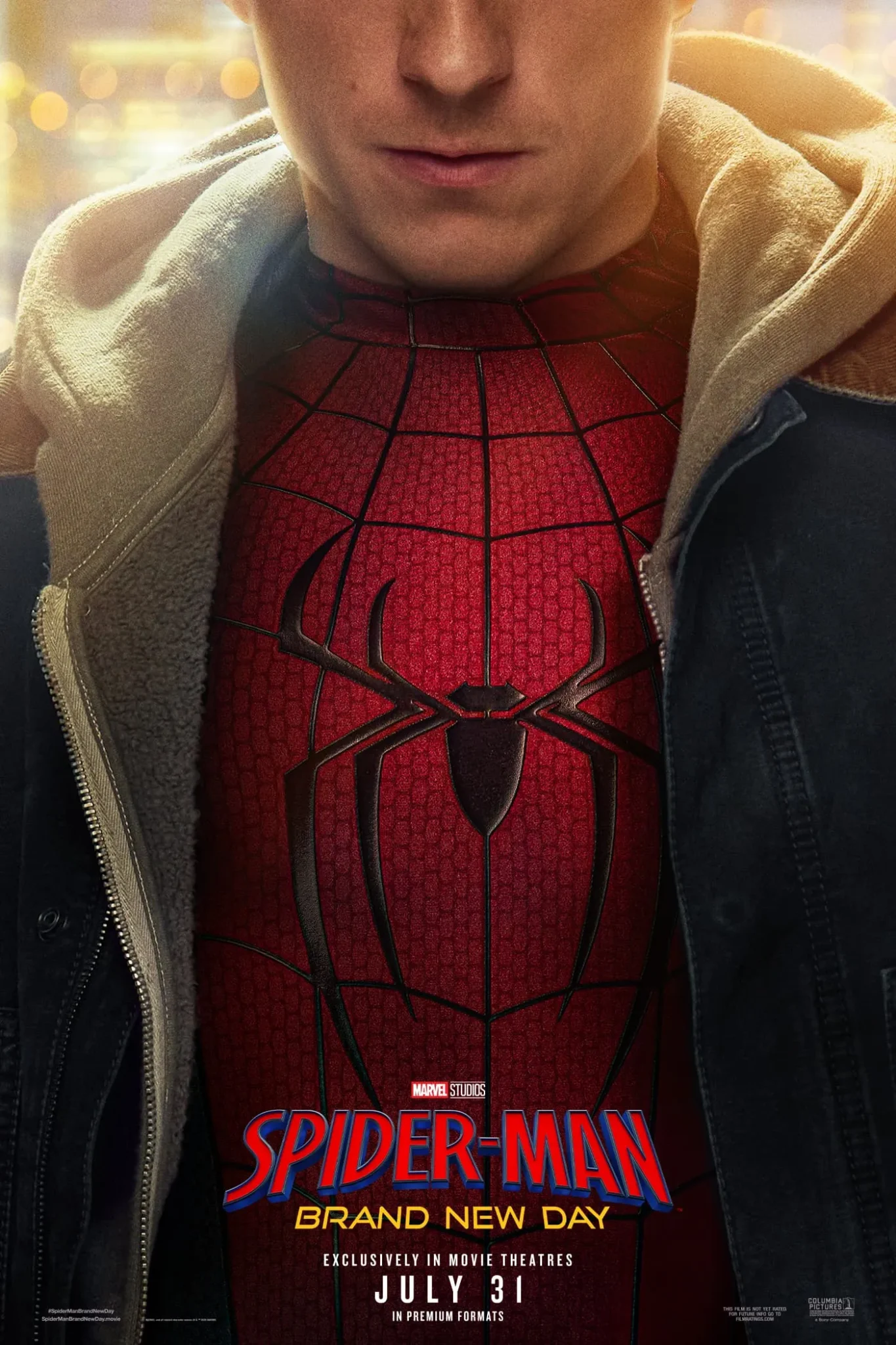 Official Spider-Man: Brand New Day theatrical poster