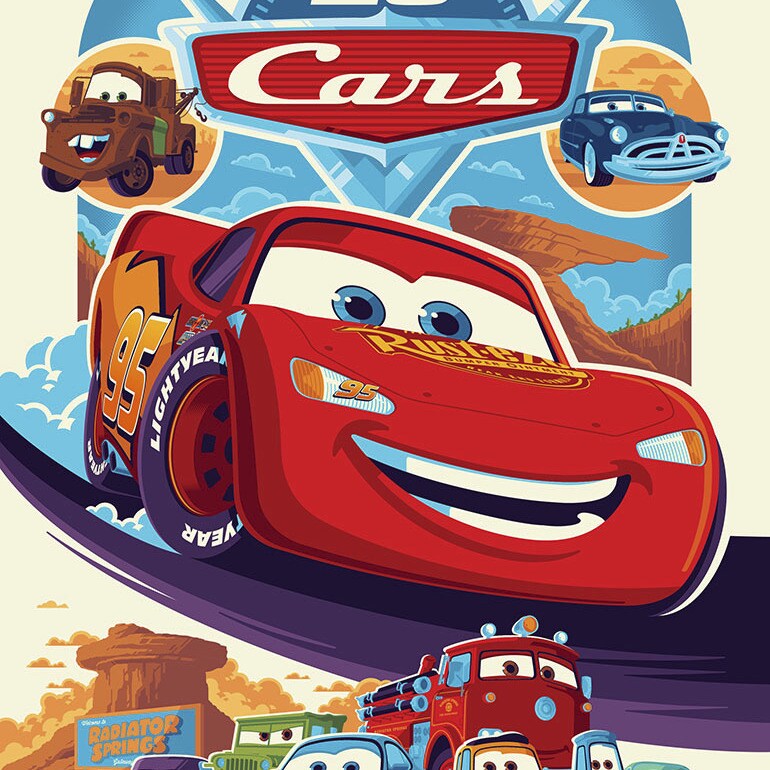 Official promotional image for Cars: 20th Anniversary