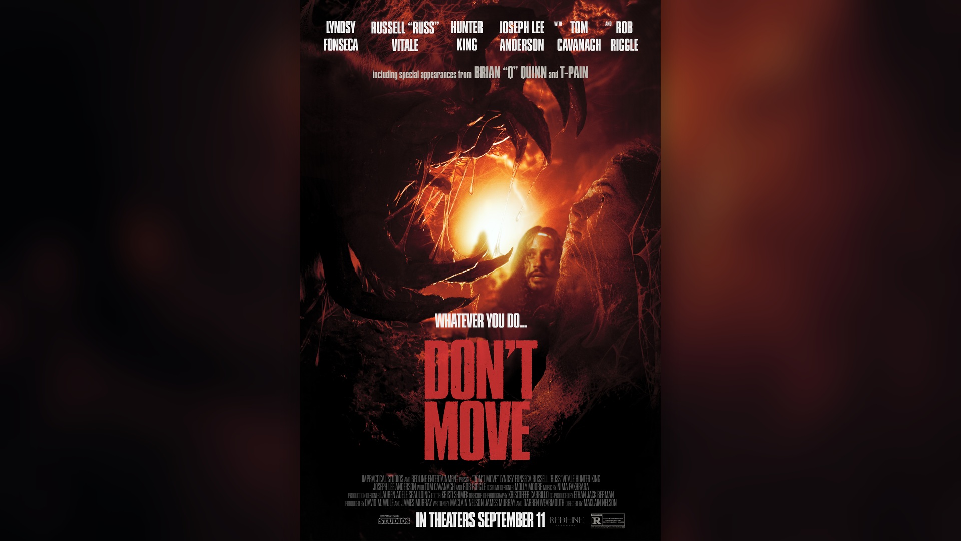 Official key art for Don’t Move (2026)