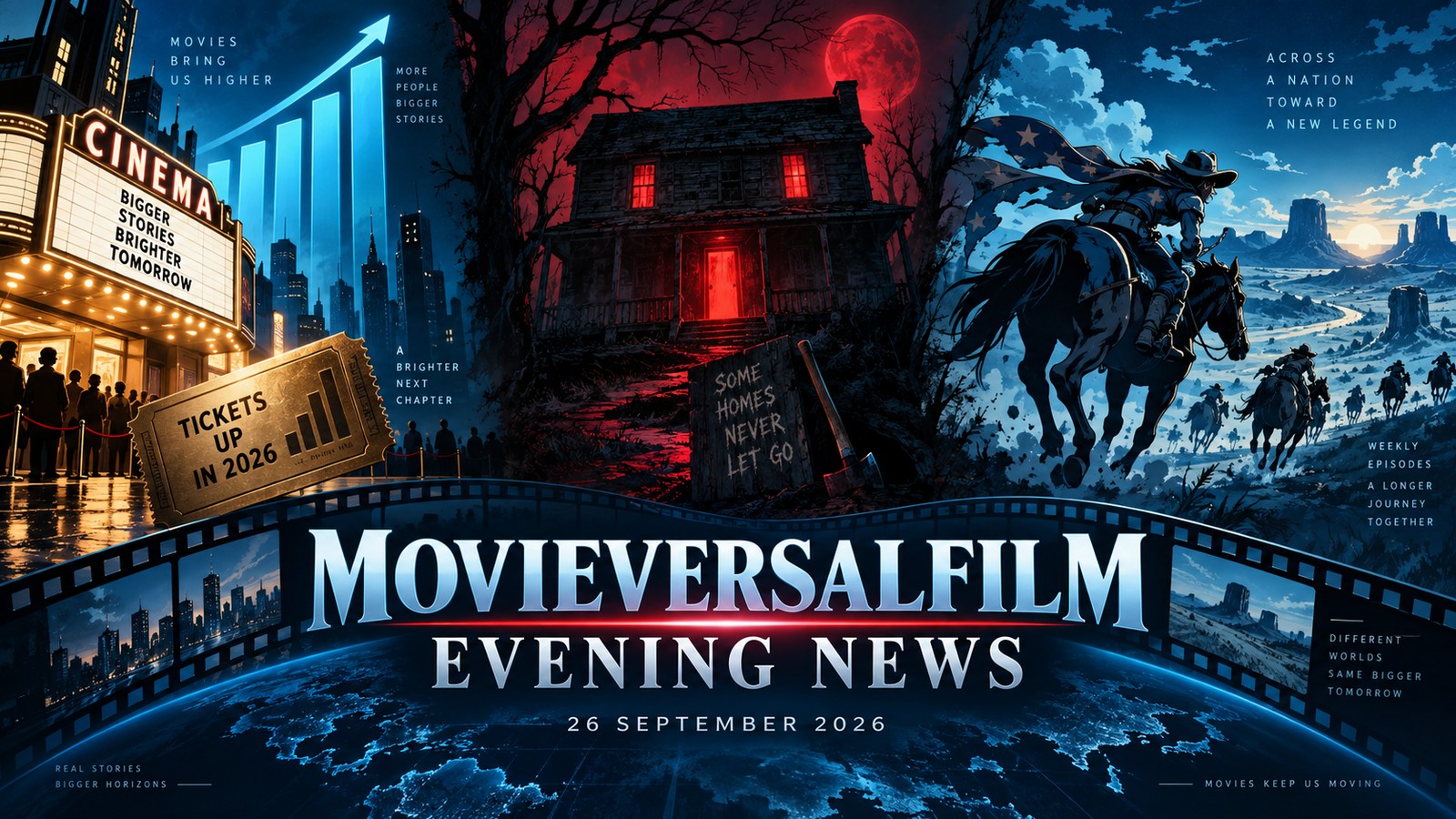 Movieversalfilm Evening News: 26 September 2026 — Universal, Evil Dead Burn and Steel Ball Run