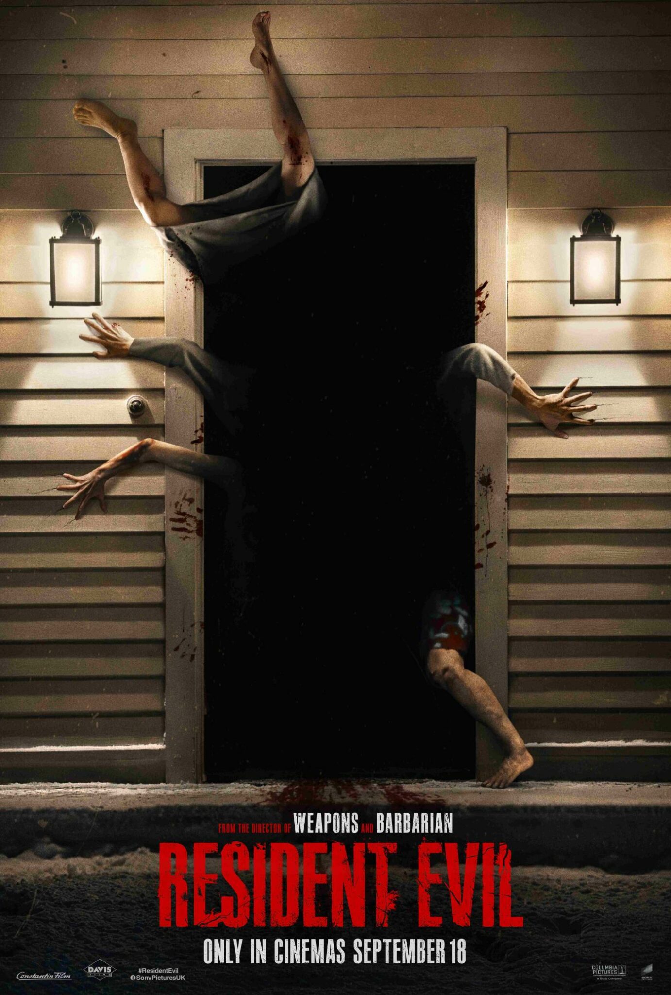Official poster for Zach Cregger’s Resident Evil (2026)