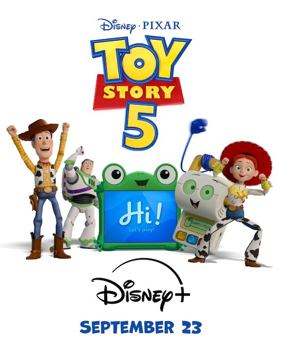 Official Toy Story 5 Disney+ promotional artwork