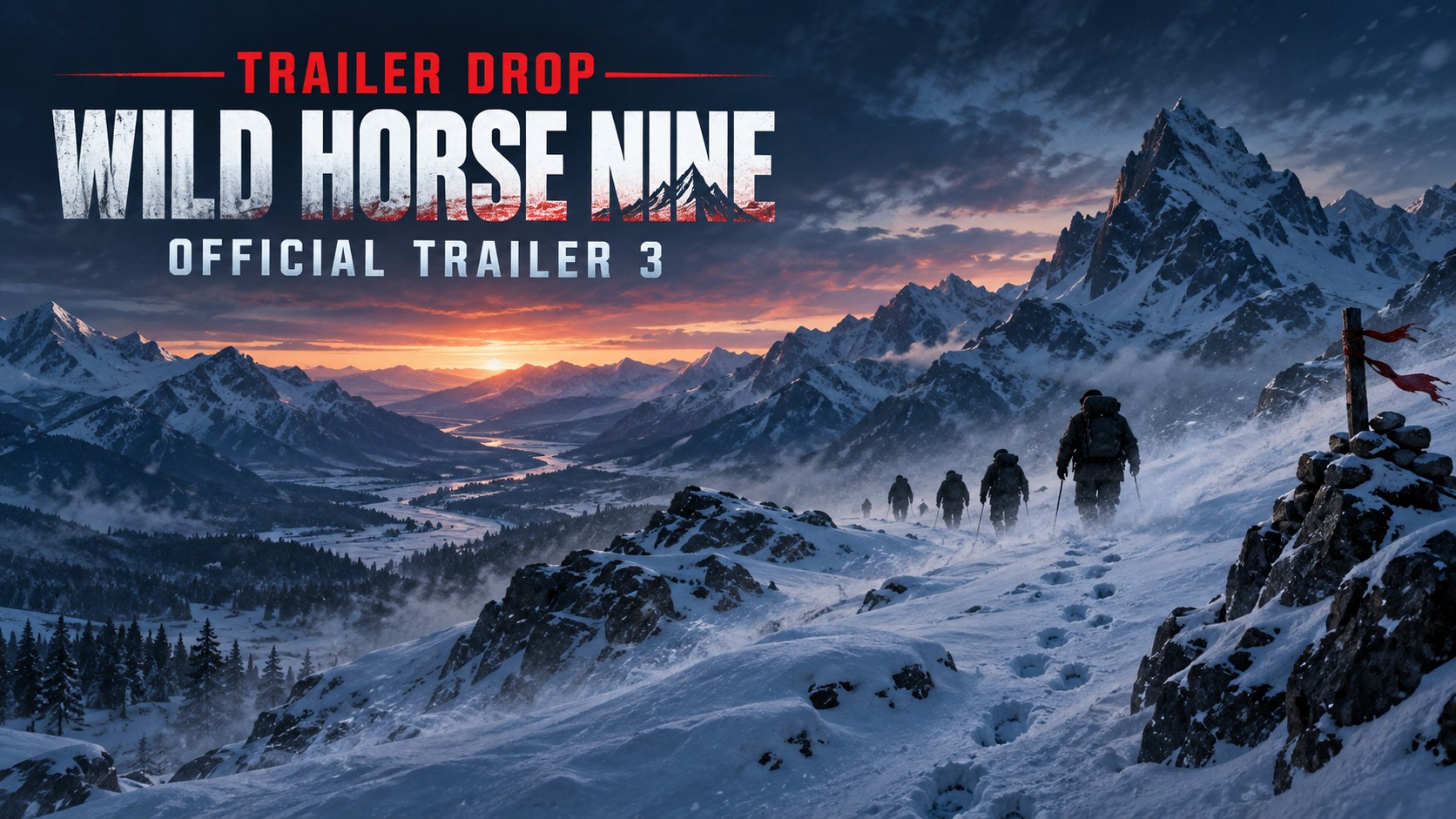 Trailer Drop — Wild Horse Nine (2026): Official Trailer 3