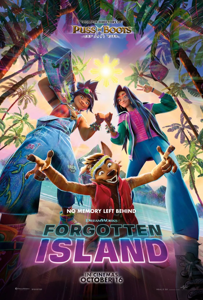 Official Forgotten Island poster
