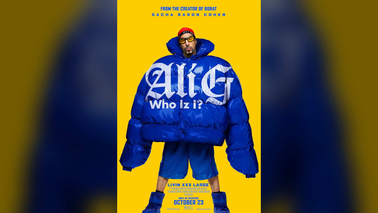 Official poster for Ali G: Who Iz I?