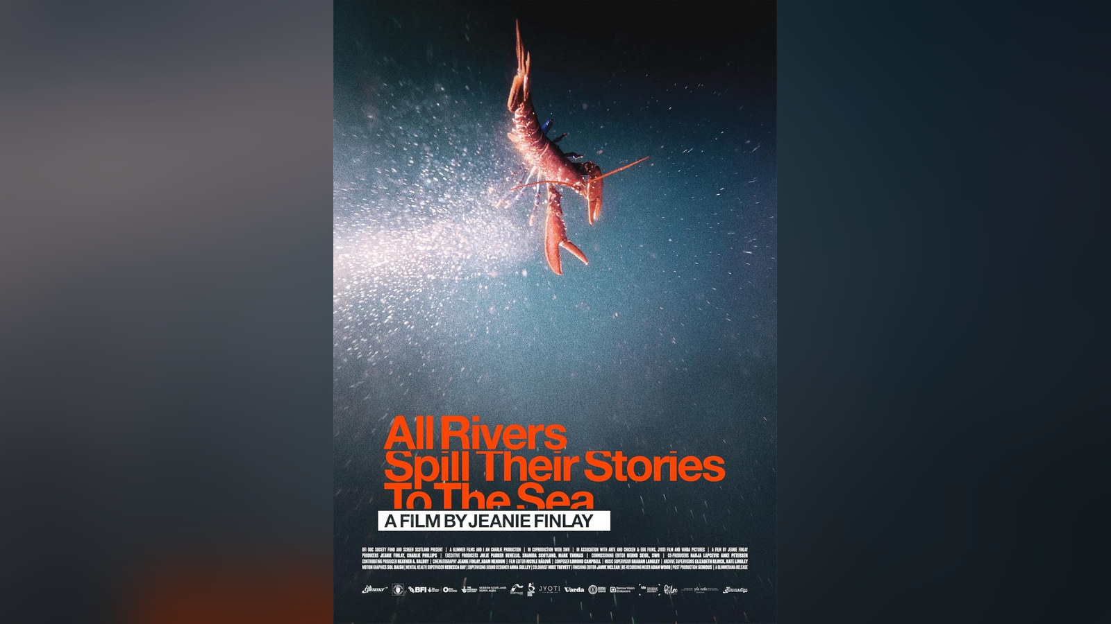 Official poster for All Rivers Spill Their Stories to the Sea