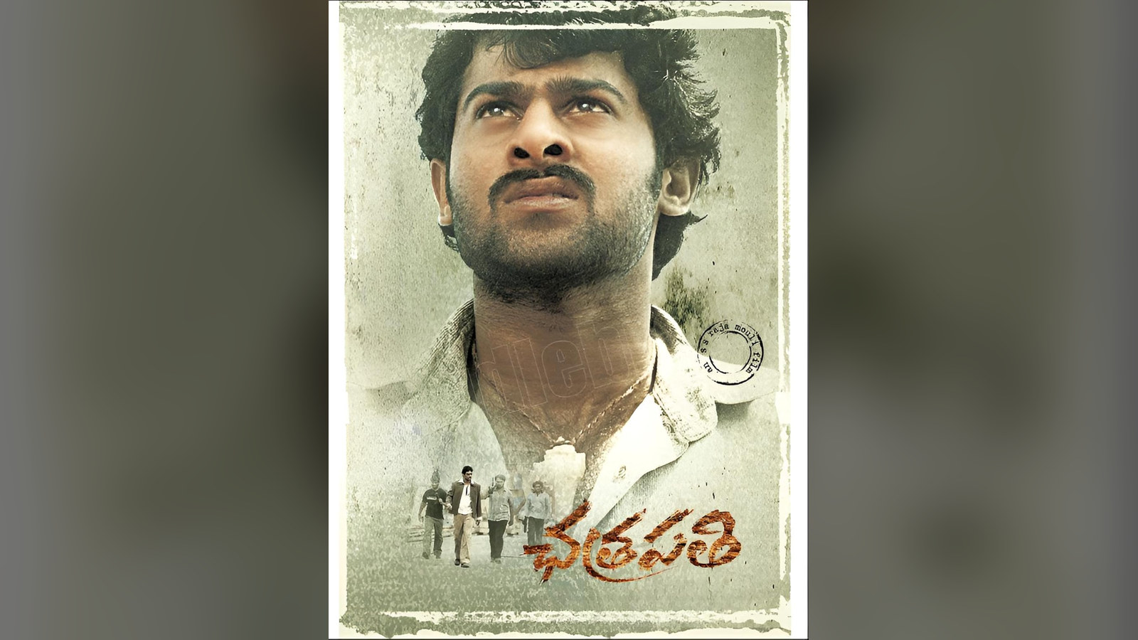 Official poster for Chatrapathi