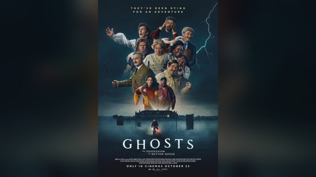 Official poster for Ghosts: The Possession of Button House