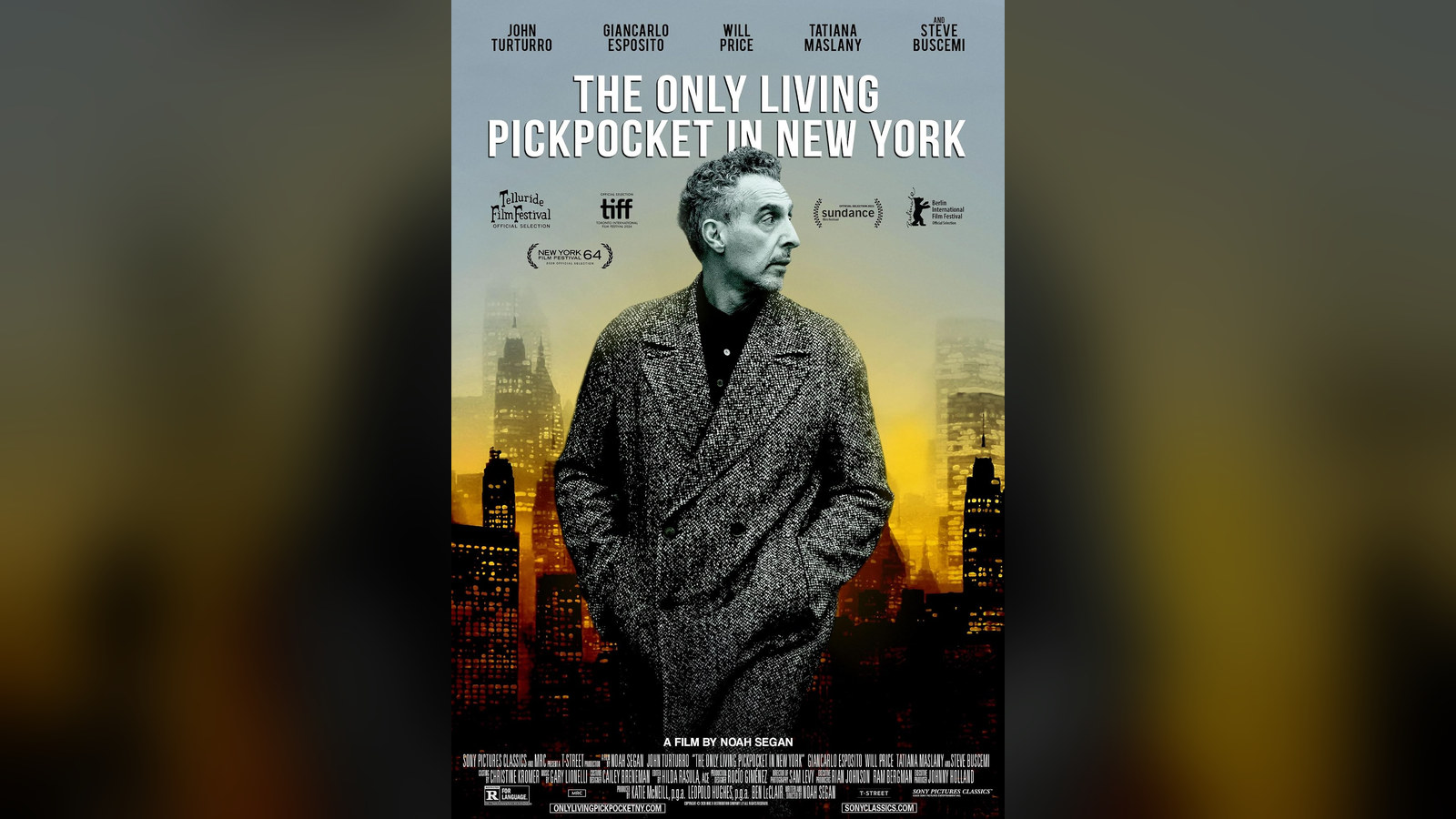 Official poster for The Only Living Pickpocket in New York
