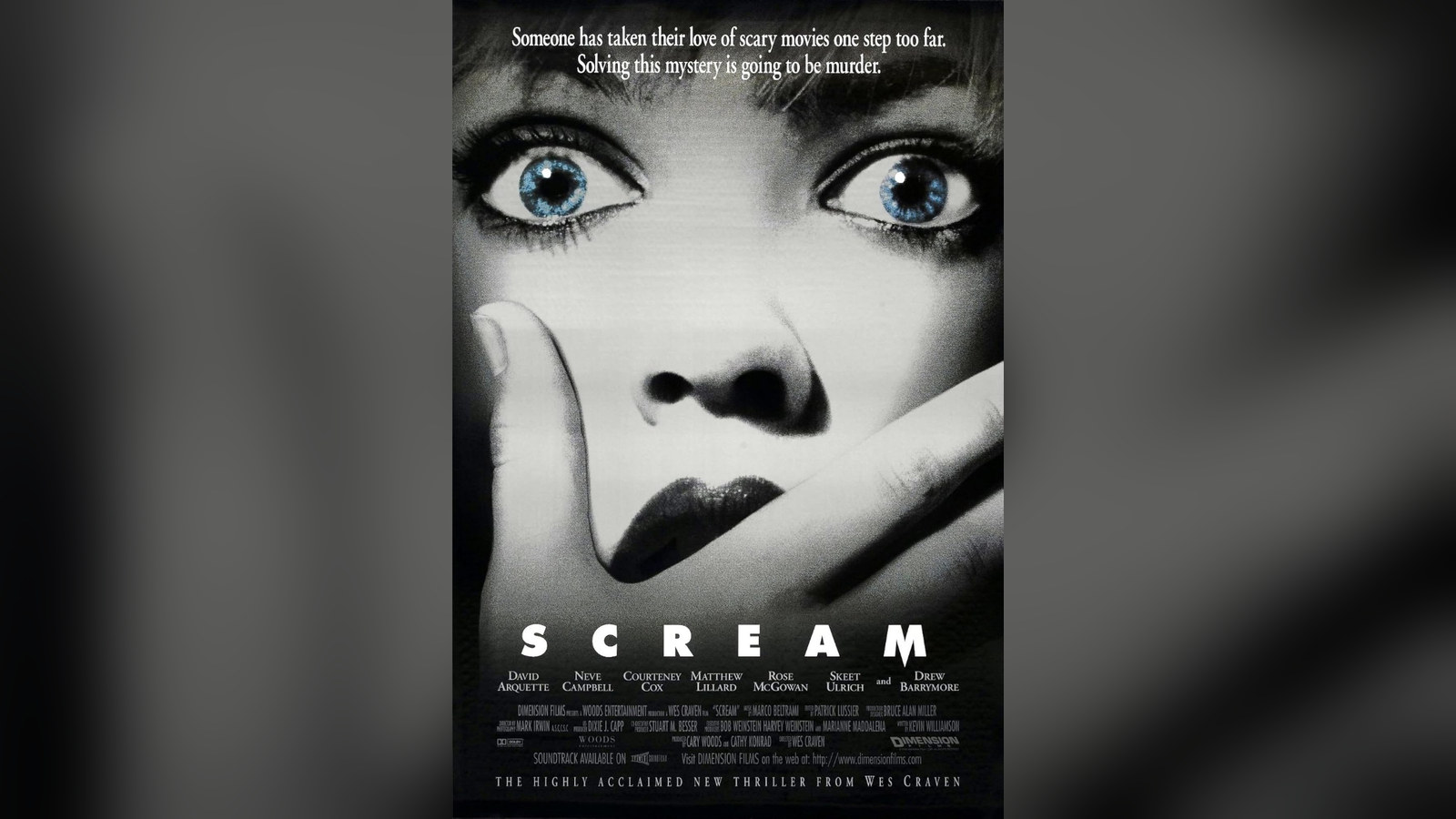 Official poster for Scream