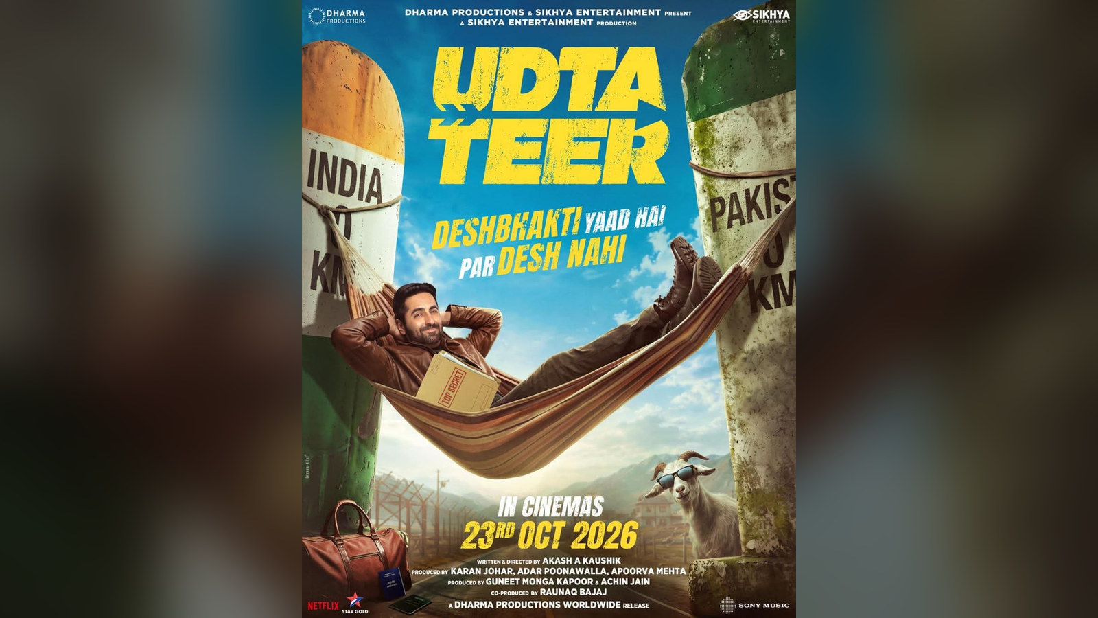 Official poster for Udta Teer