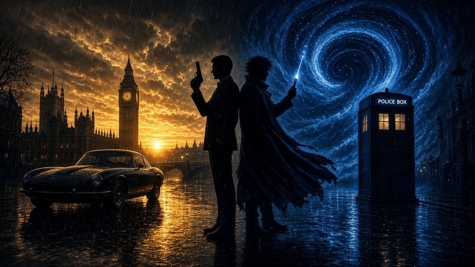 The Two Pillars of British Entertainment: James Bond and Doctor Who, Our Immortal Heroes Who Even in Death Will Never Die
