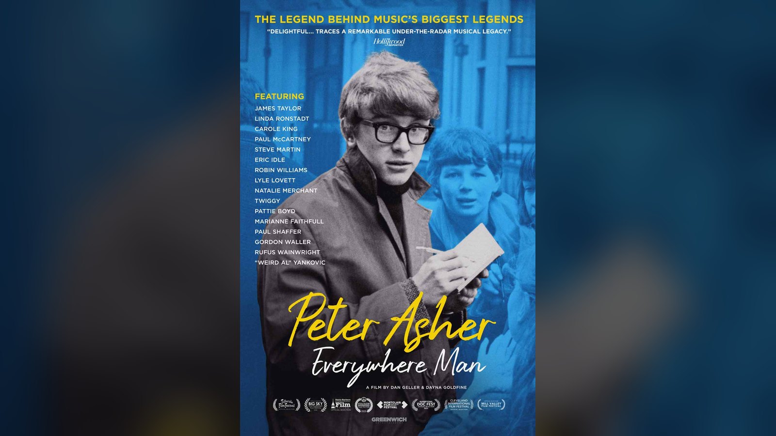 Official poster for Peter Asher: Everywhere Man