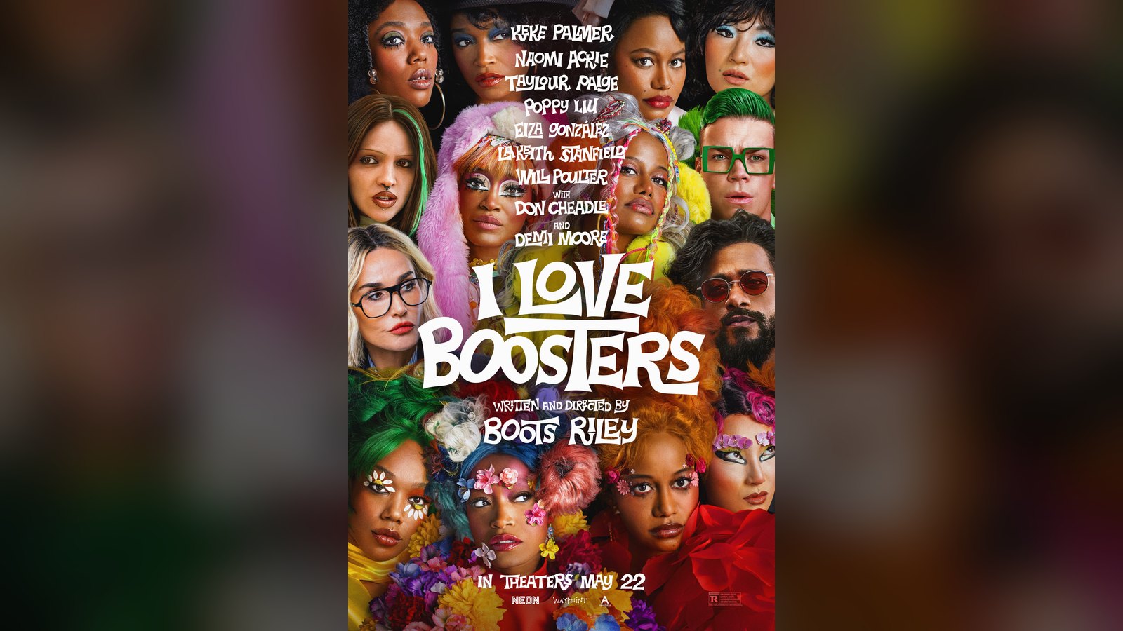 Official poster for I Love Boosters